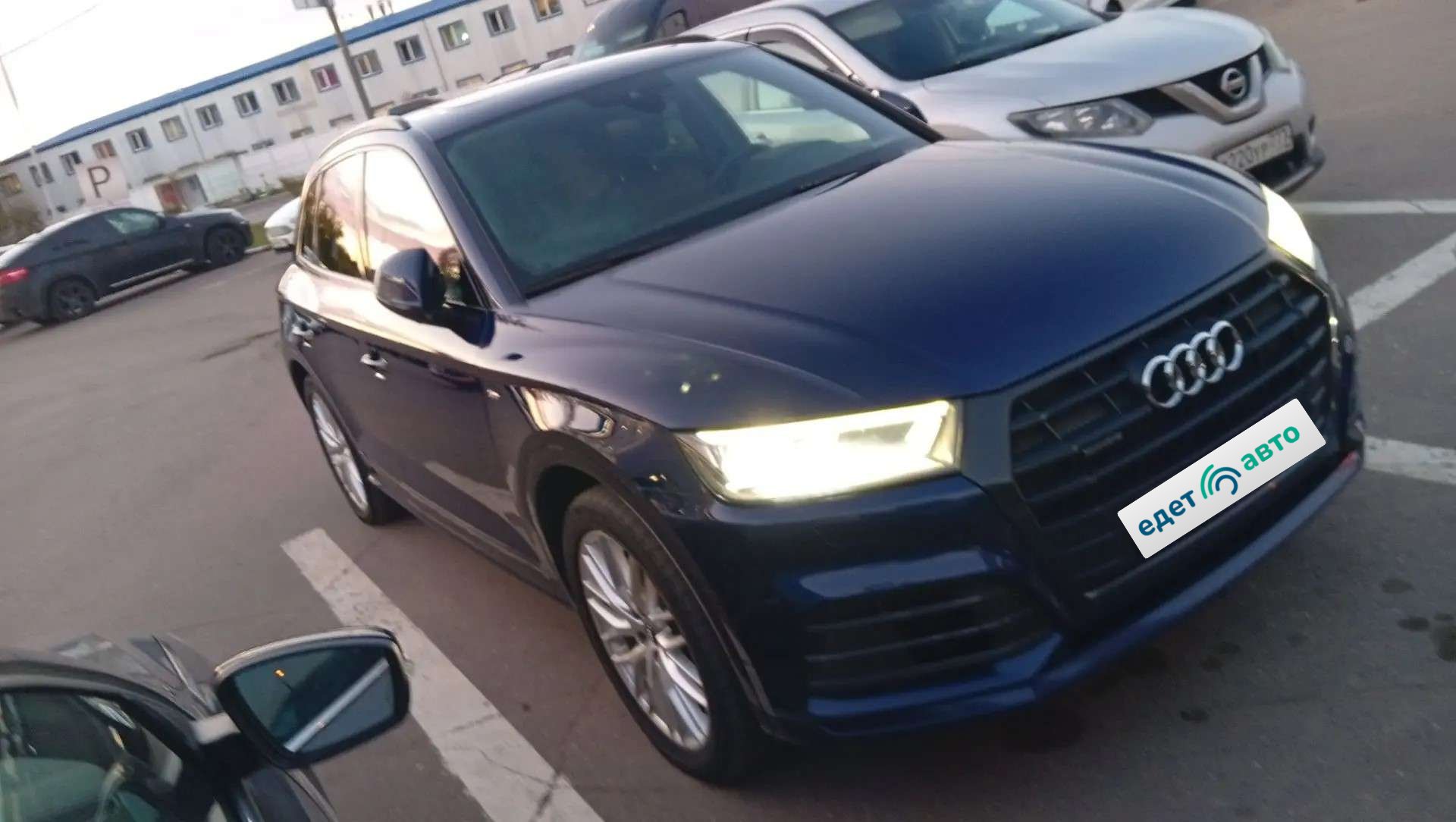Audi Q5, 2017 — Снаружи