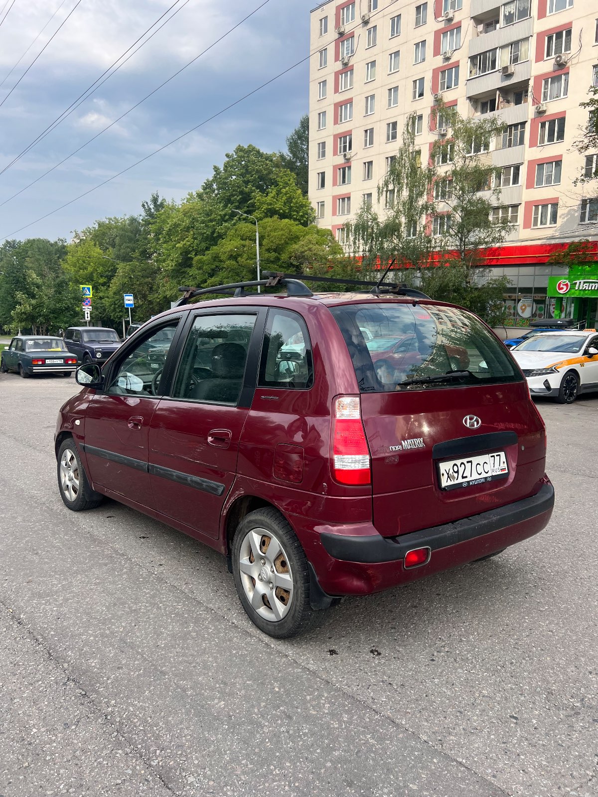 Hyundai Matrix, 2008 — Снаружи