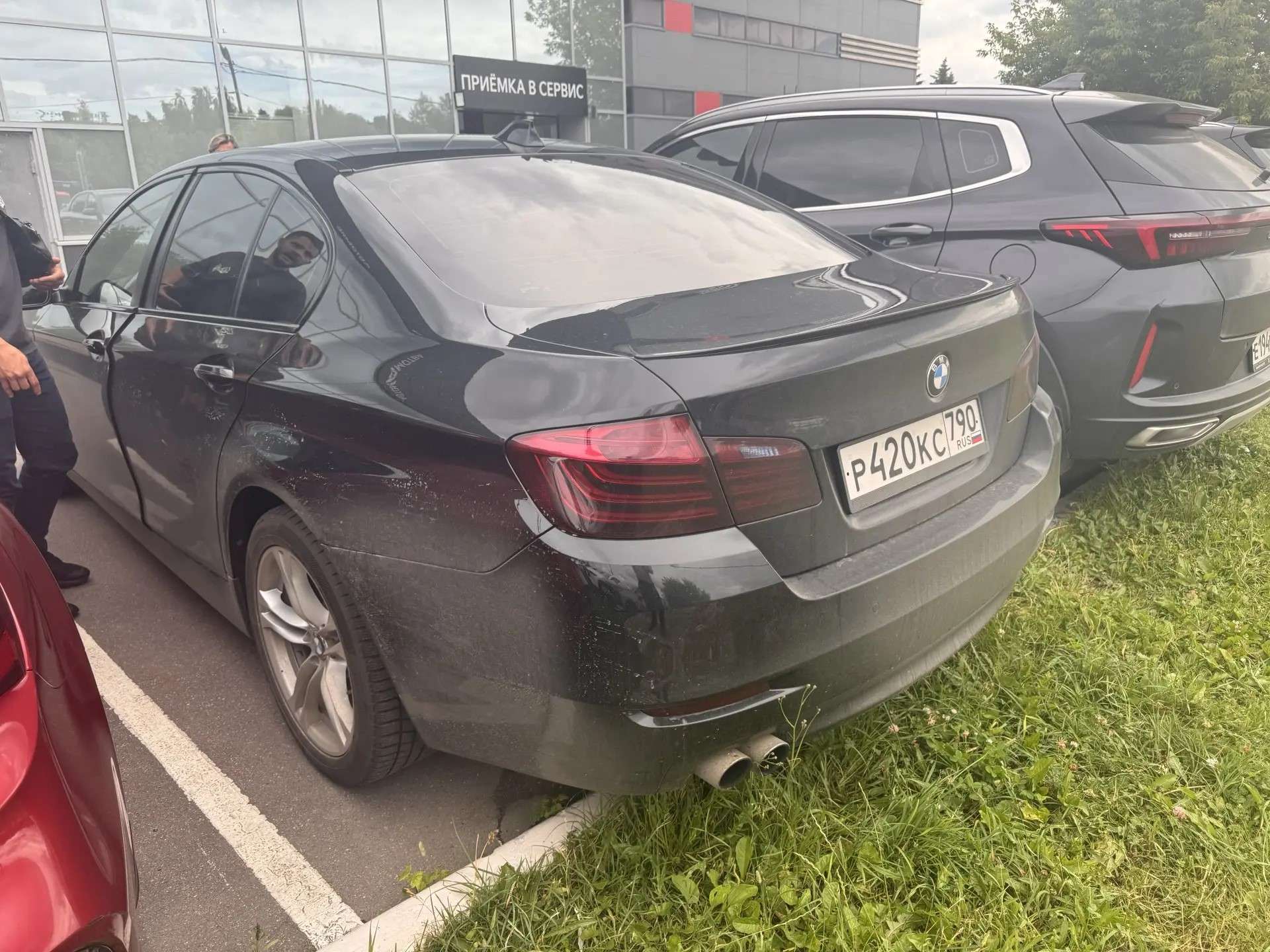 BMW 5 серии, 2014 — Снаружи