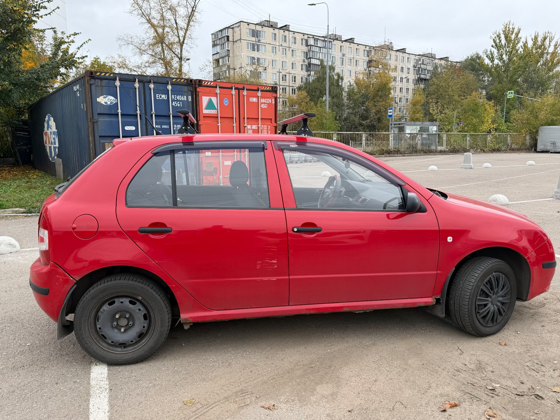 Skoda Fabia, 2004 — Снаружи