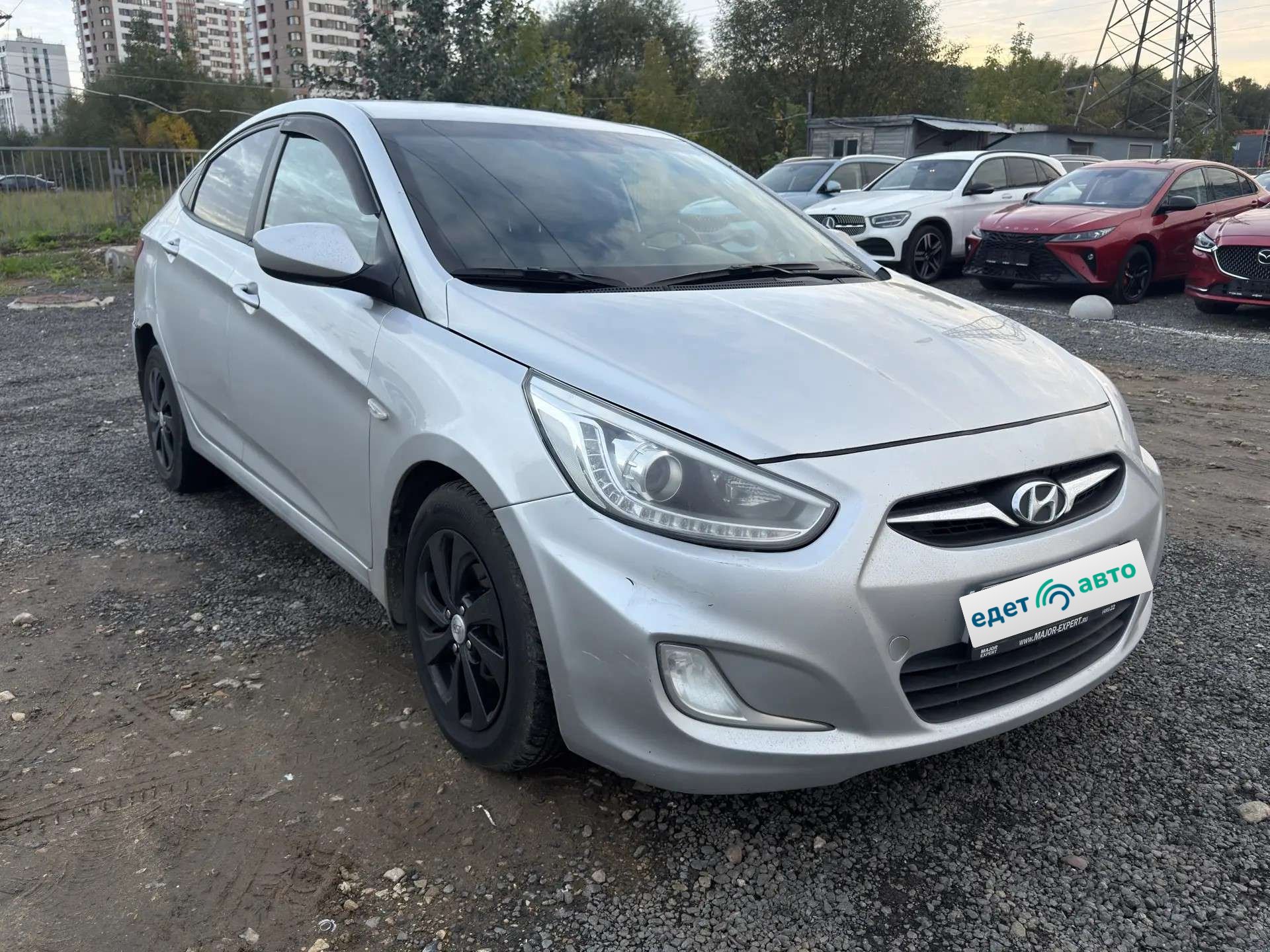 Hyundai Solaris, 2013 — Снаружи