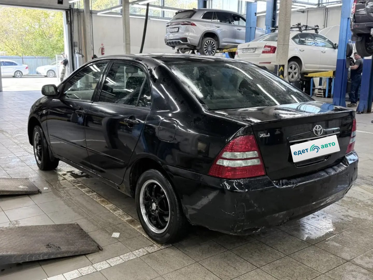 Toyota Corolla, 2002 — Снаружи