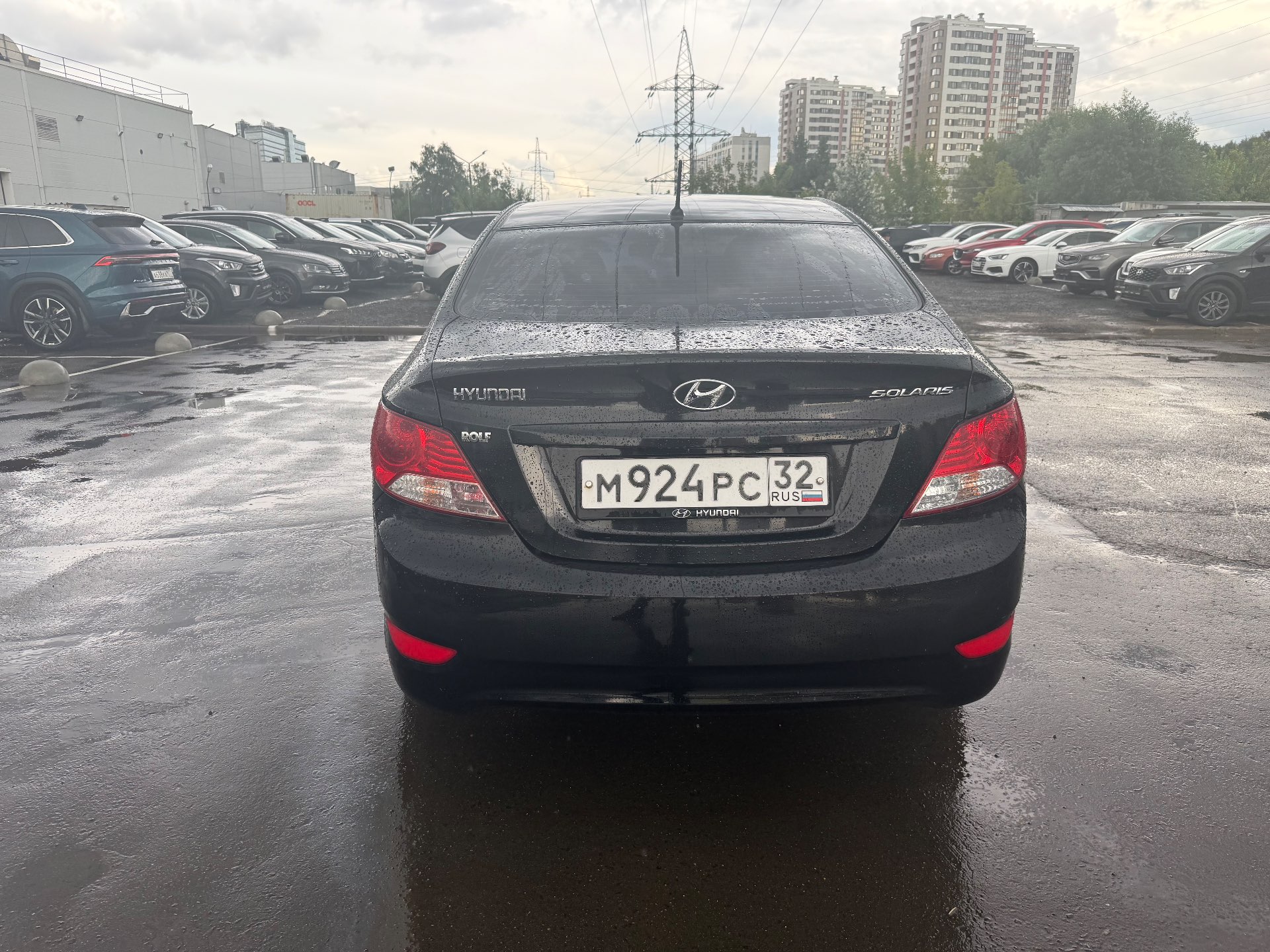Hyundai Solaris, 2013 — Снаружи