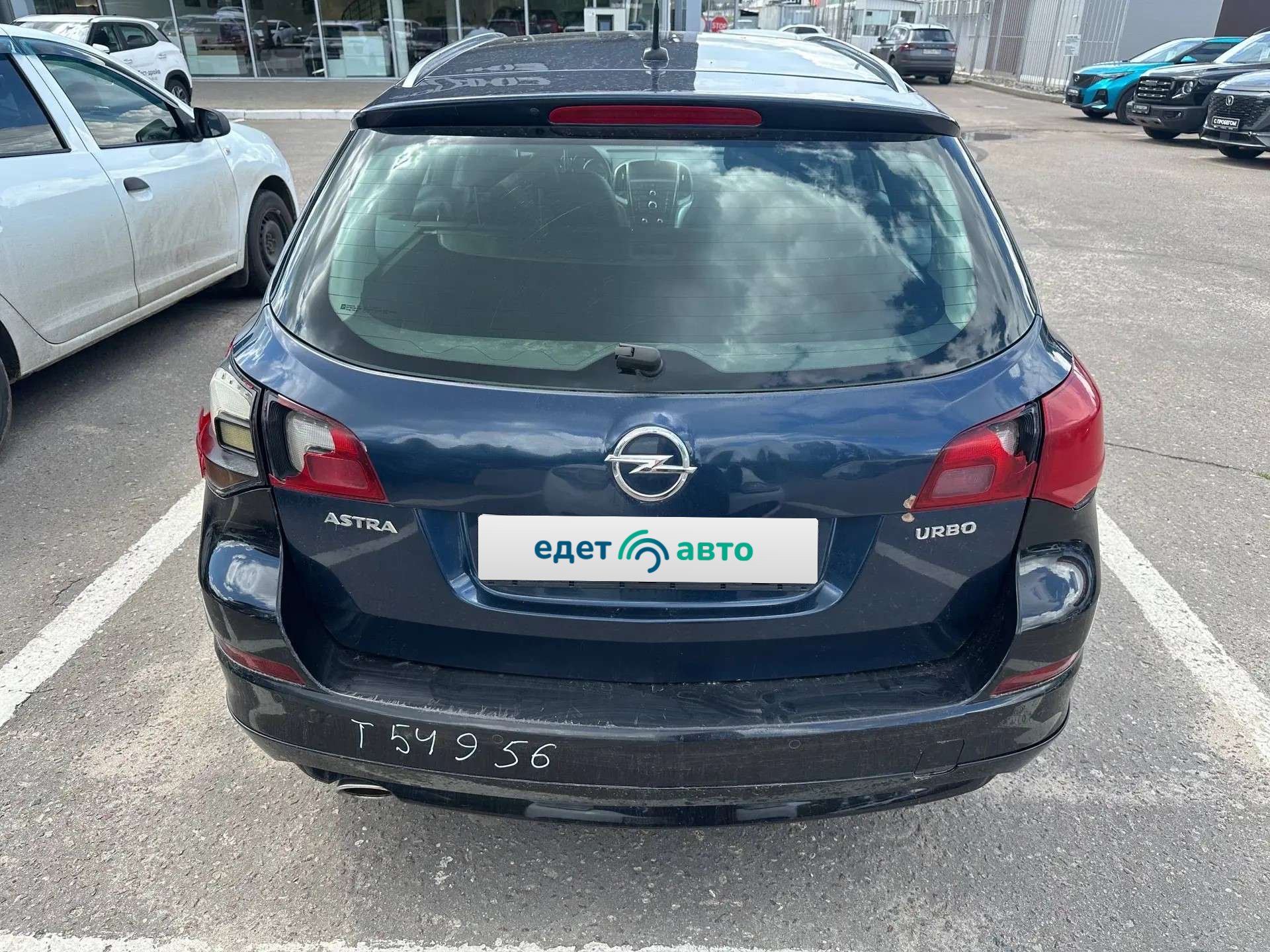 Opel Astra, 2012 — Снаружи