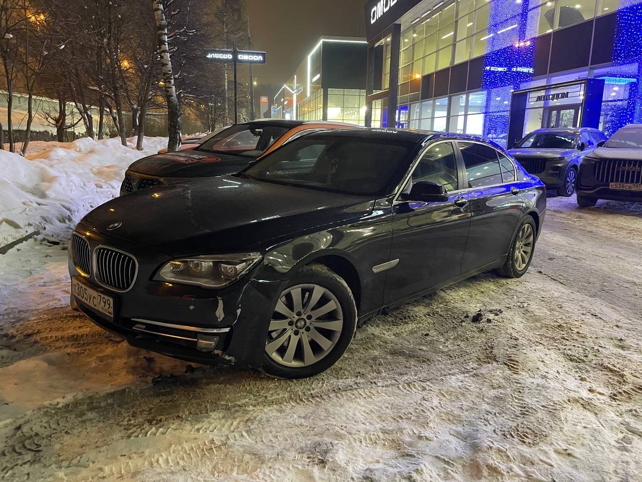 BMW 740LI xDrive, F02, 2013 — обложка