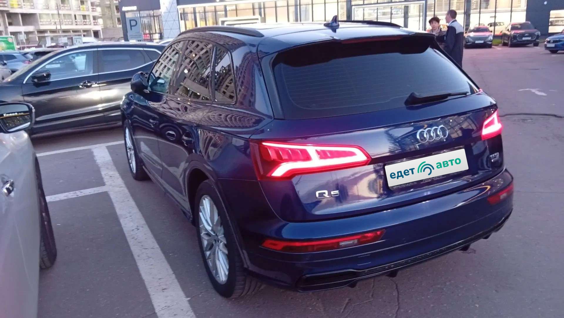 Audi Q5, 2017 — Снаружи