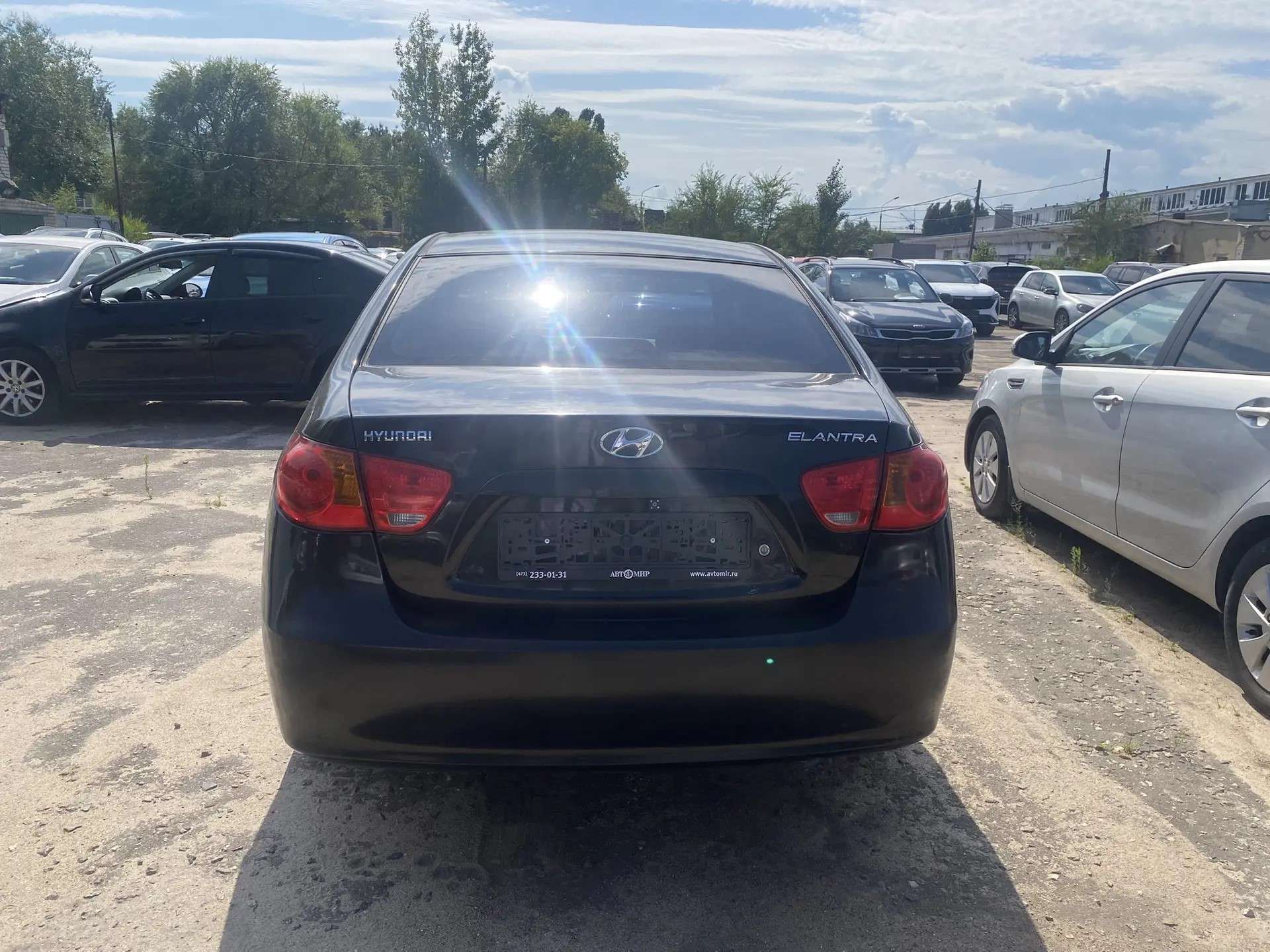Hyundai Elantra, 2008 — Снаружи