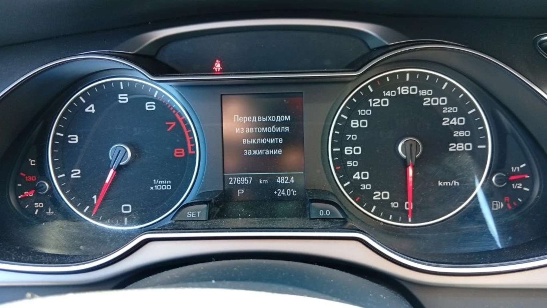 Audi A4 IV (B8) Рестайлинг, 2012 — Салон