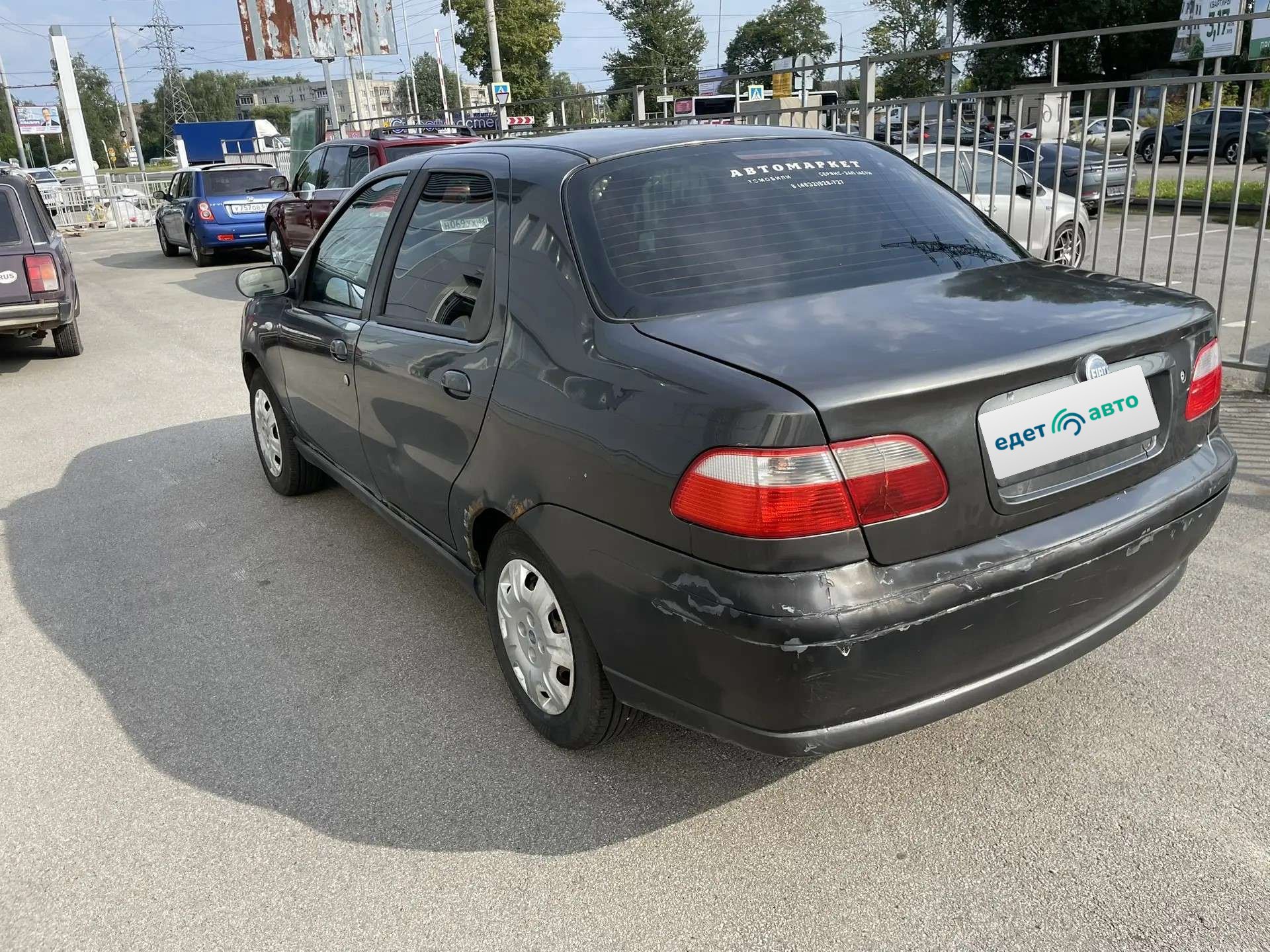 Fiat Albea, 2008 — Снаружи
