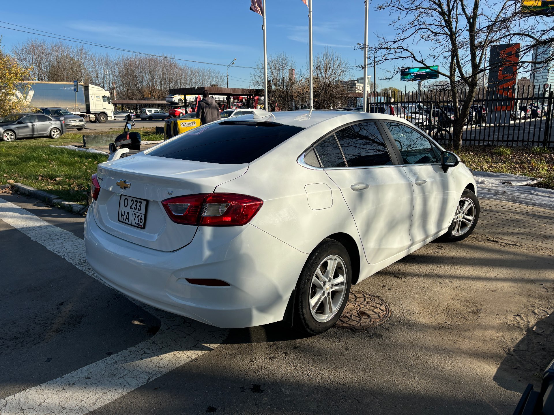 Chevrolet Cruze, 2018 — Снаружи