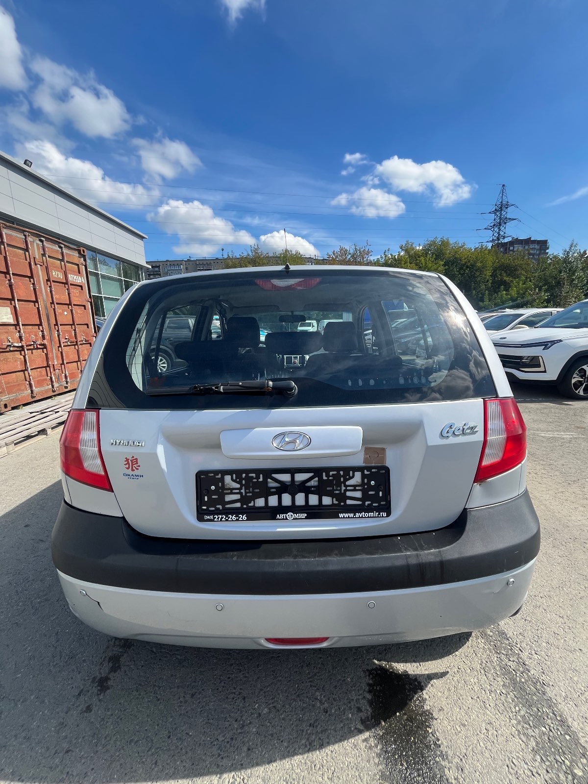 Hyundai Getz, 2007 — Снаружи