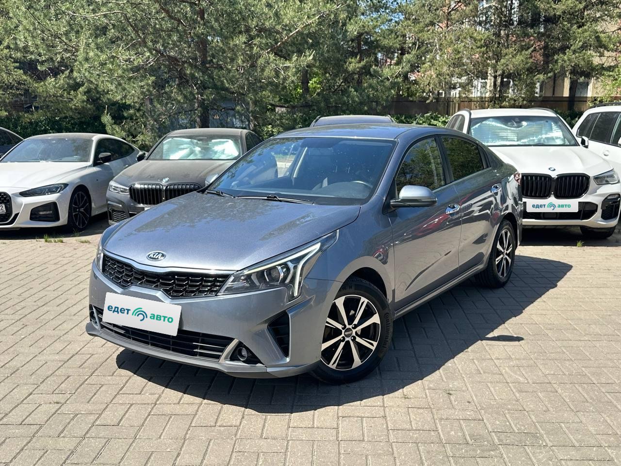 Kia Rio 4 поколение [рестайлинг] 2020 — обложка