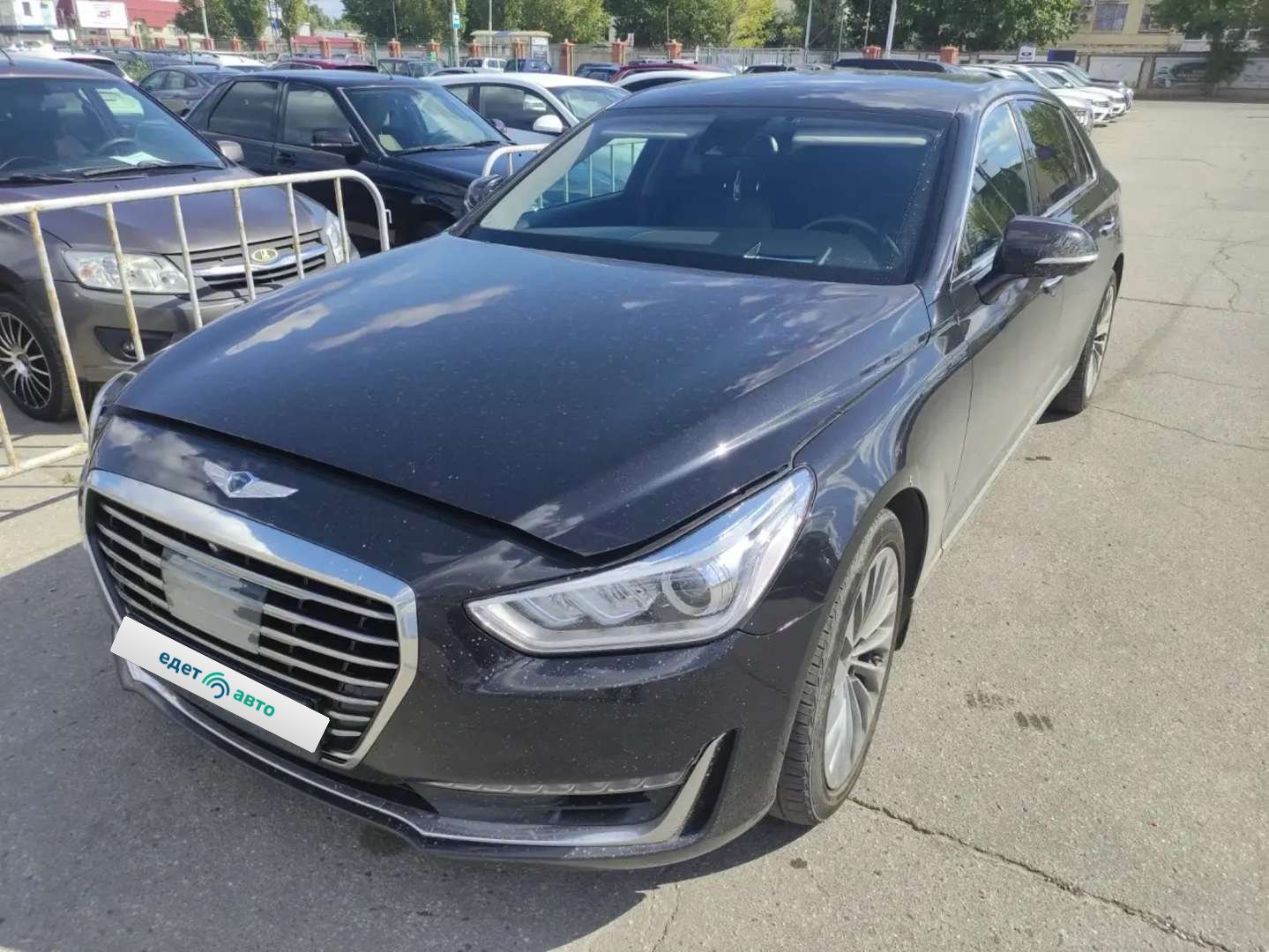 Genesis G90, 2018 — обложка