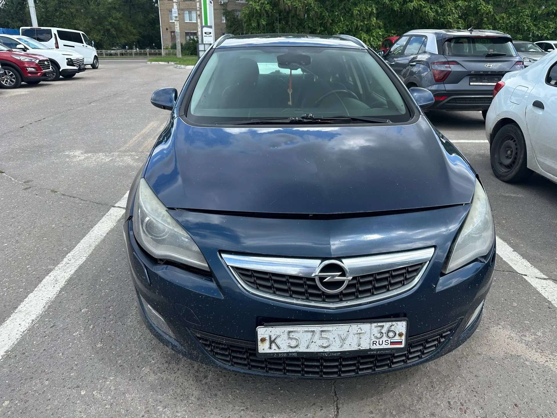 Opel Astra, 2012 — Снаружи