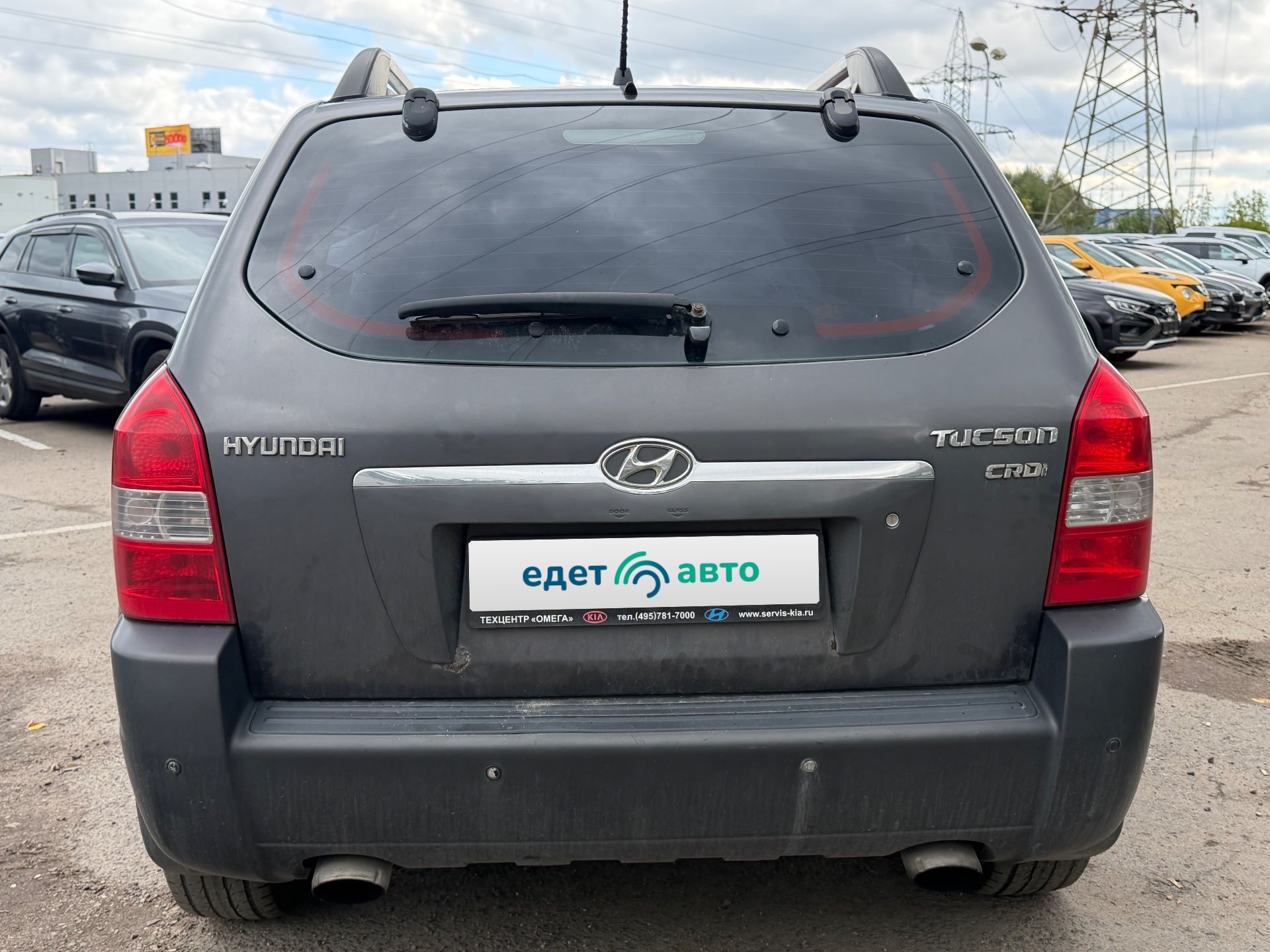 Hyundai ТUСSОN GLS АТ, 2007 — Снаружи