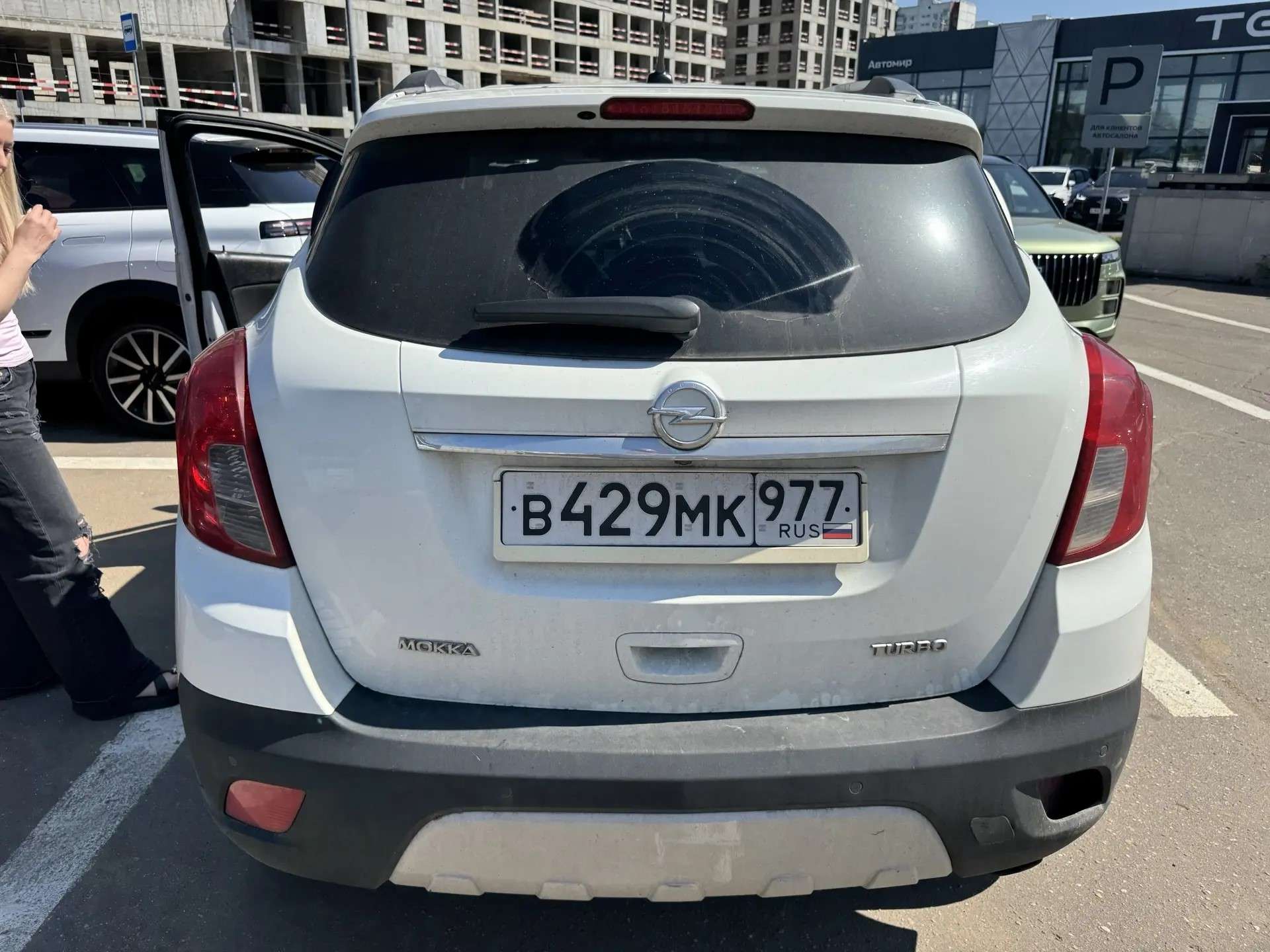 Opel W0LJ (Мокка), 2013 — Снаружи