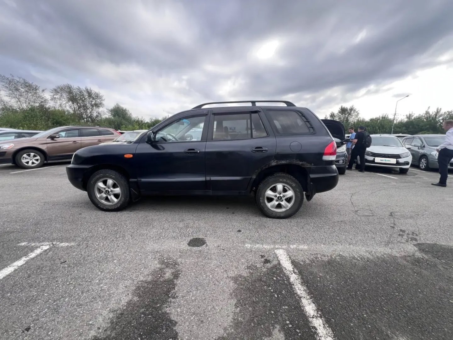 Hyundai Santa Fe, 2007 — Снаружи