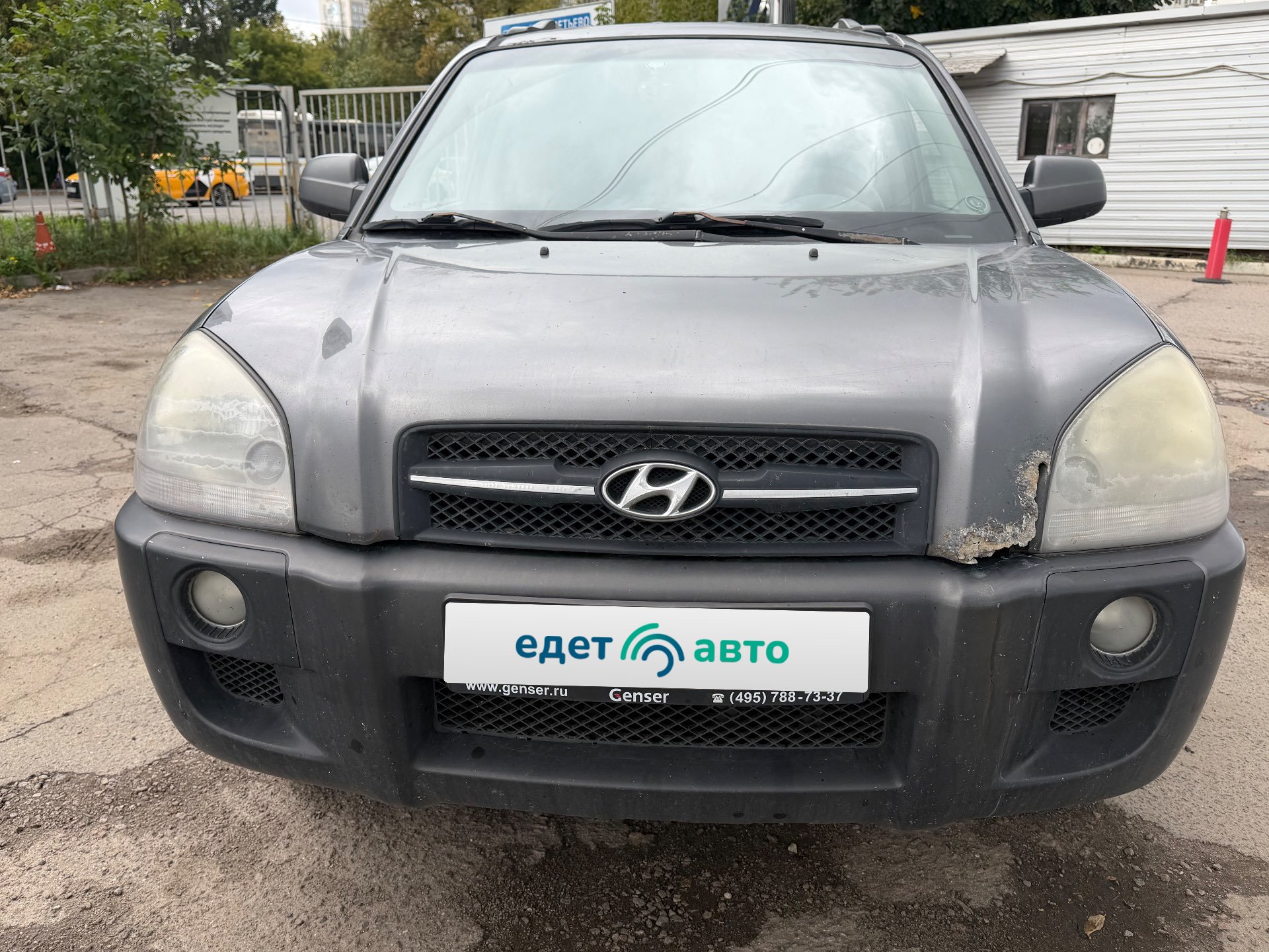 Hyundai ТUСSОN GLS АТ, 2007 — Снаружи