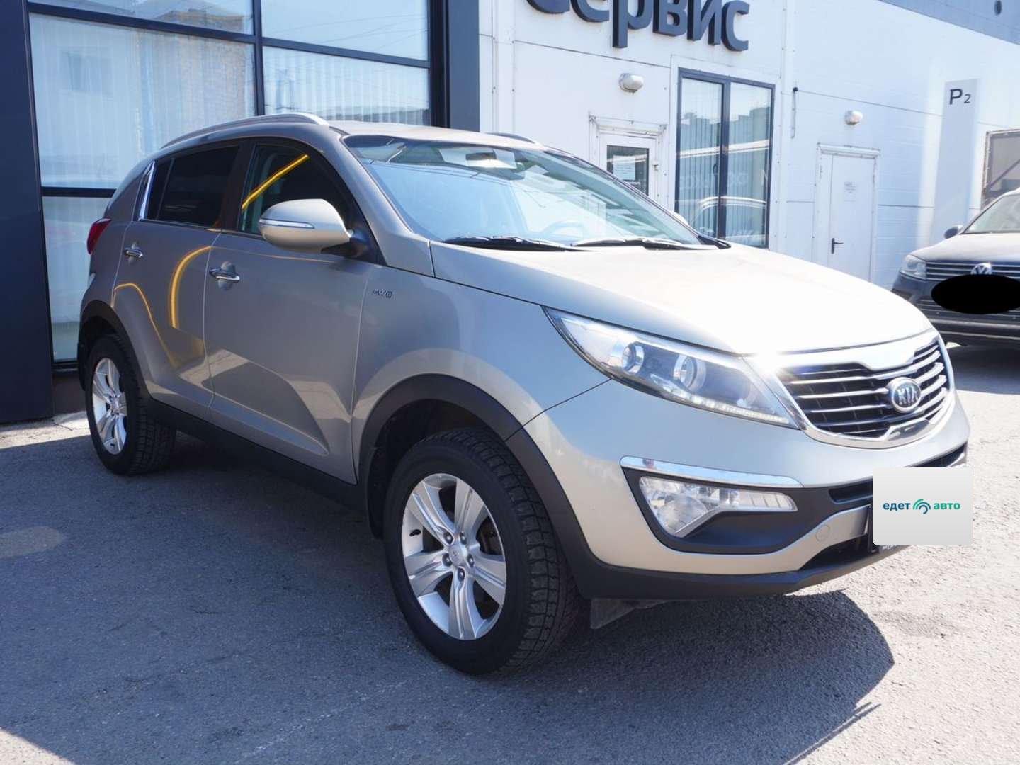 Kia Sportage, 2012 — Снаружи