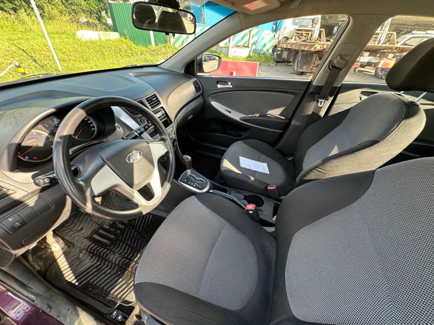 Hyundai Solaris, 2014 — Салон