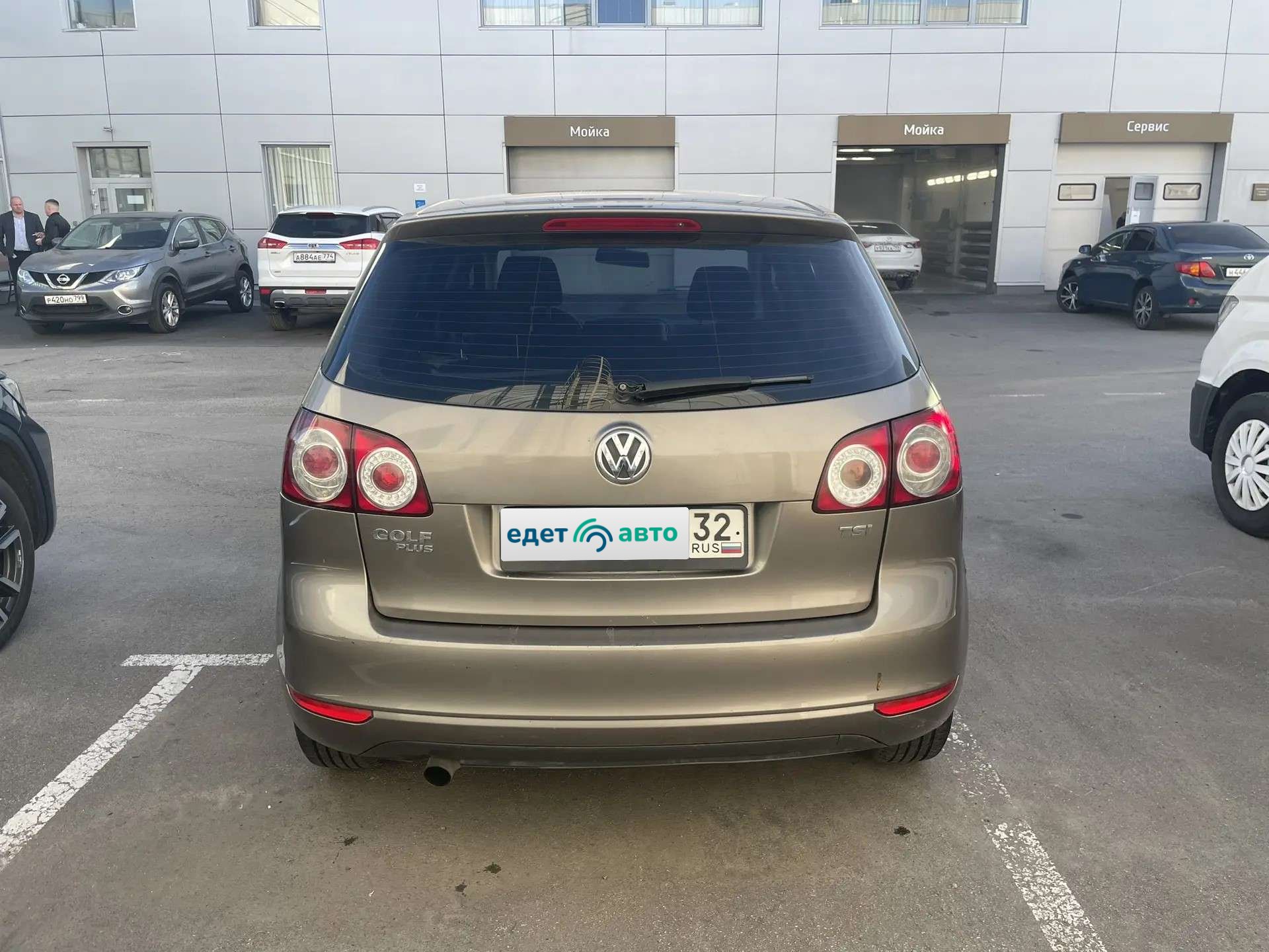 Volkswagen Golf Plus, 2010 — Снаружи