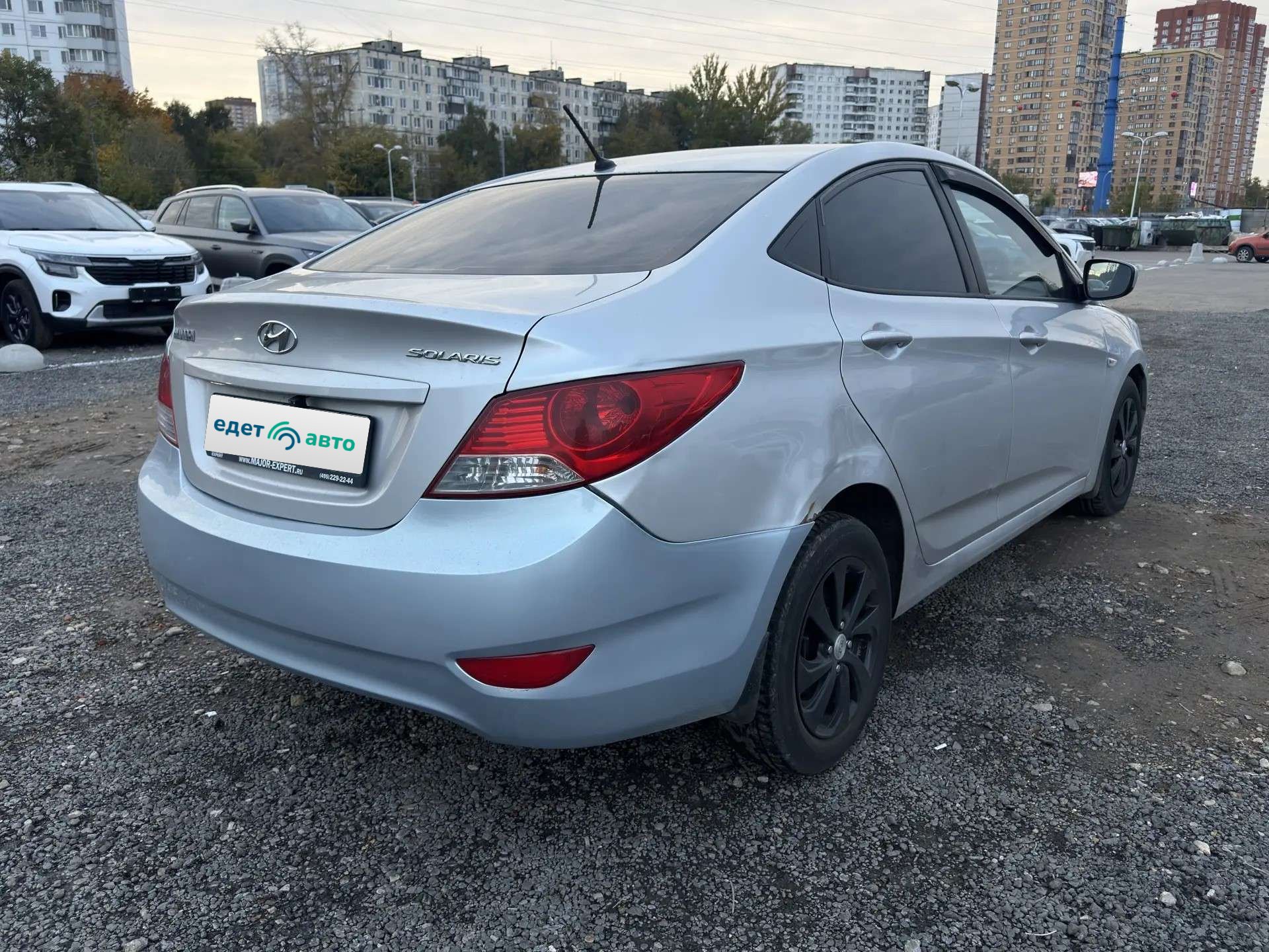 Hyundai Solaris, 2013 — Снаружи