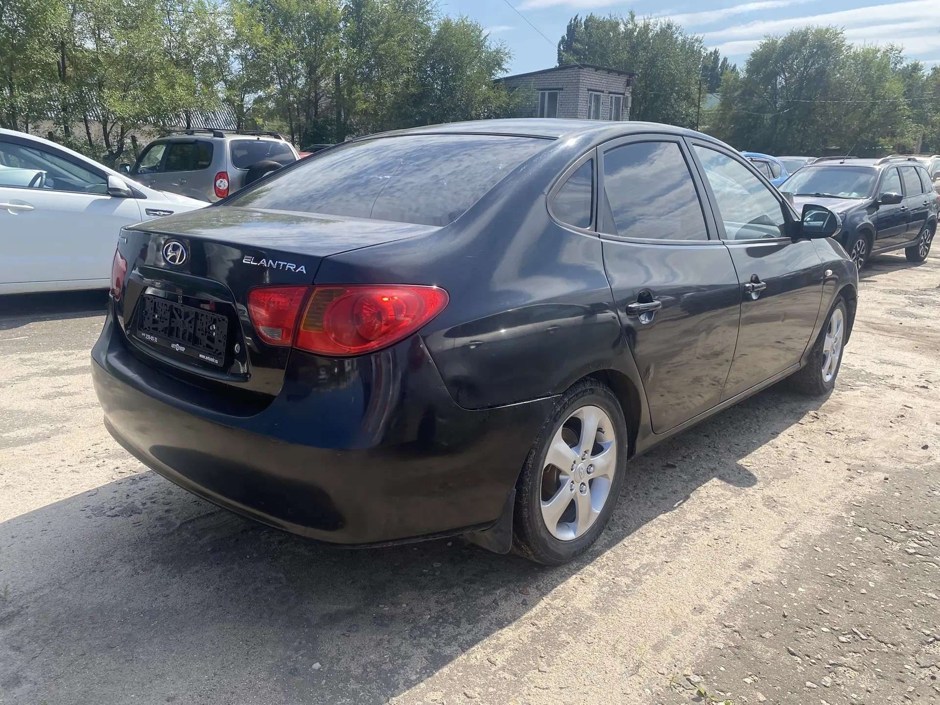 Hyundai Elantra, 2008 — Снаружи