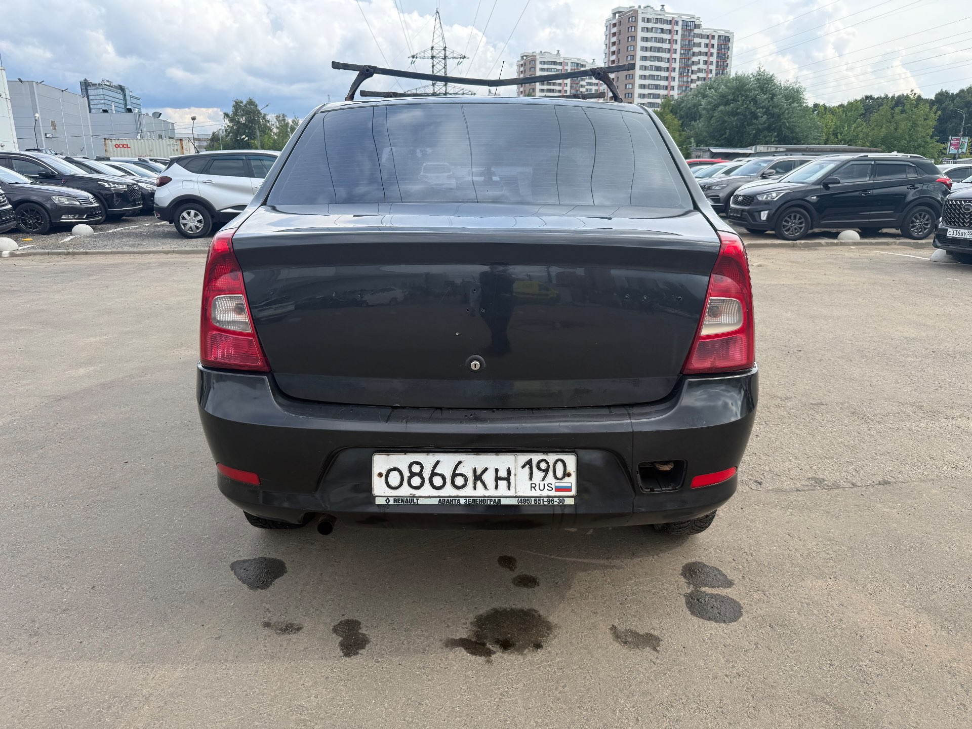 Renault Logan, 2010 — Снаружи