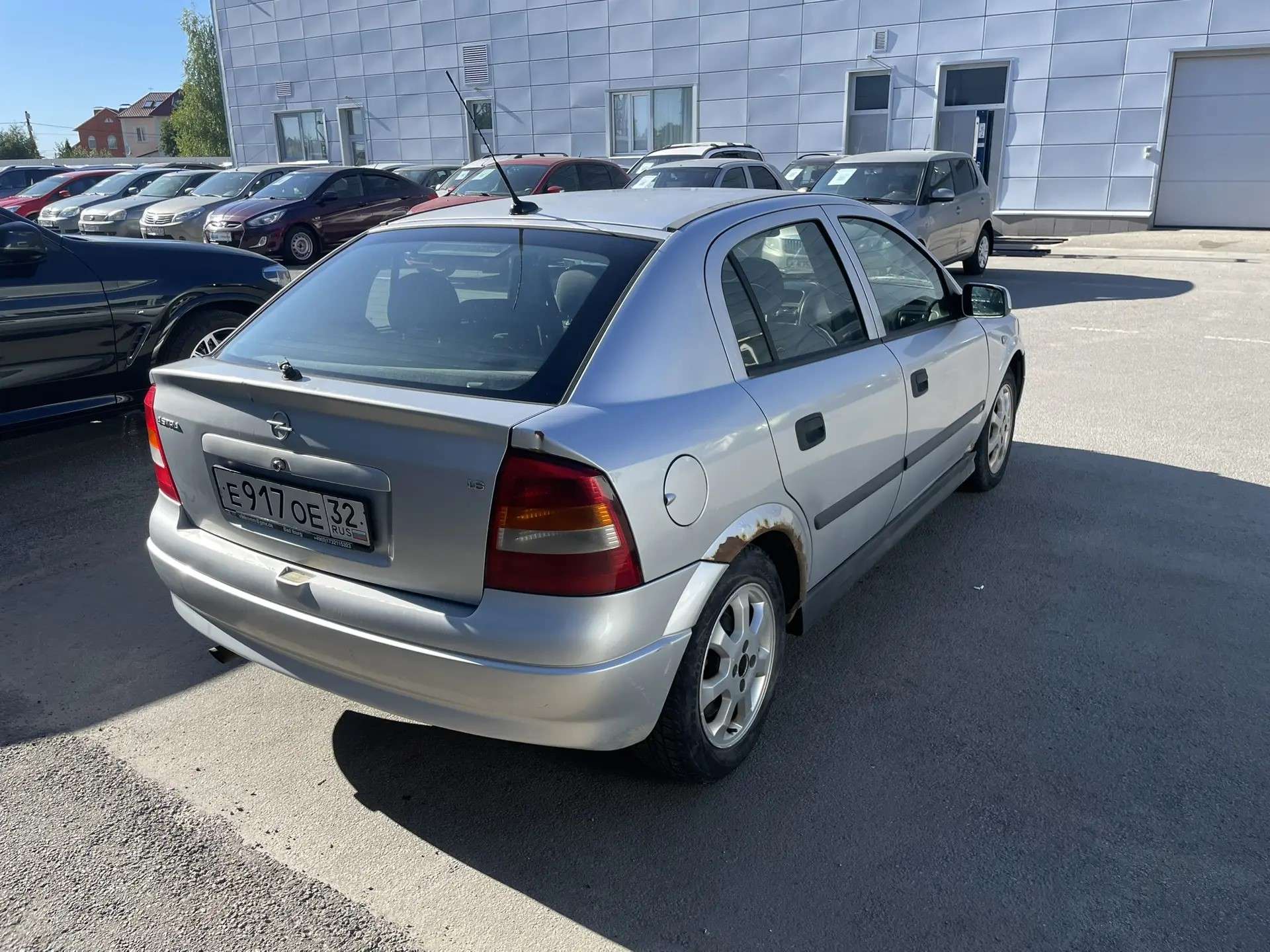 Opel Astra, 2002 — Снаружи