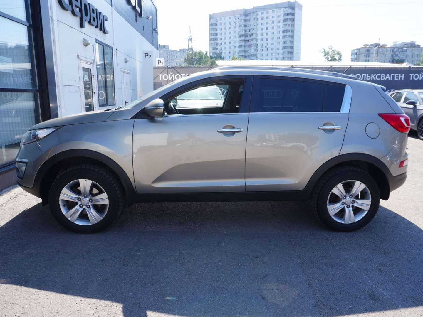 Kia Sportage, 2012 — Снаружи