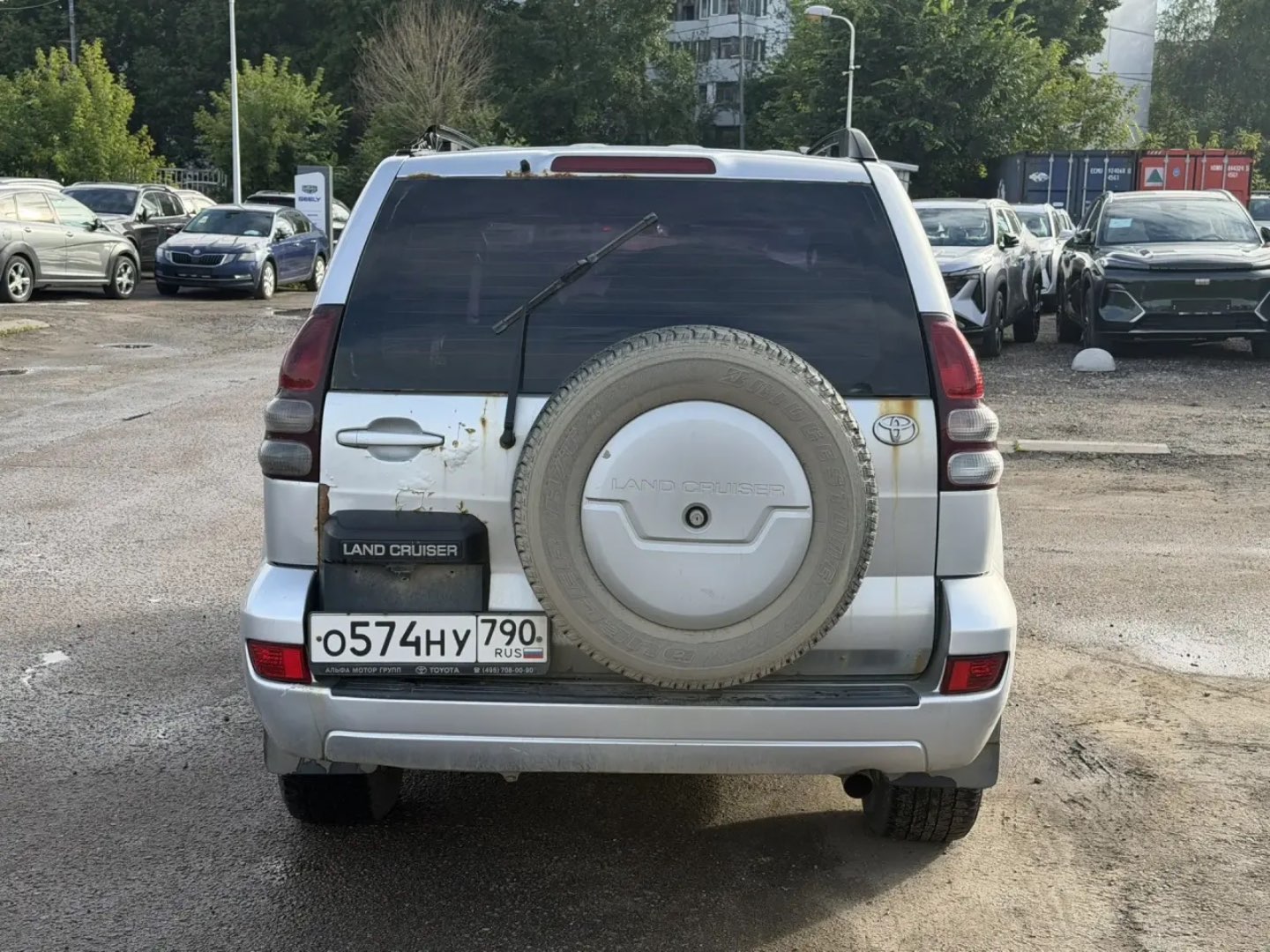 Toyota Land Cruiser, 2008 — Снаружи
