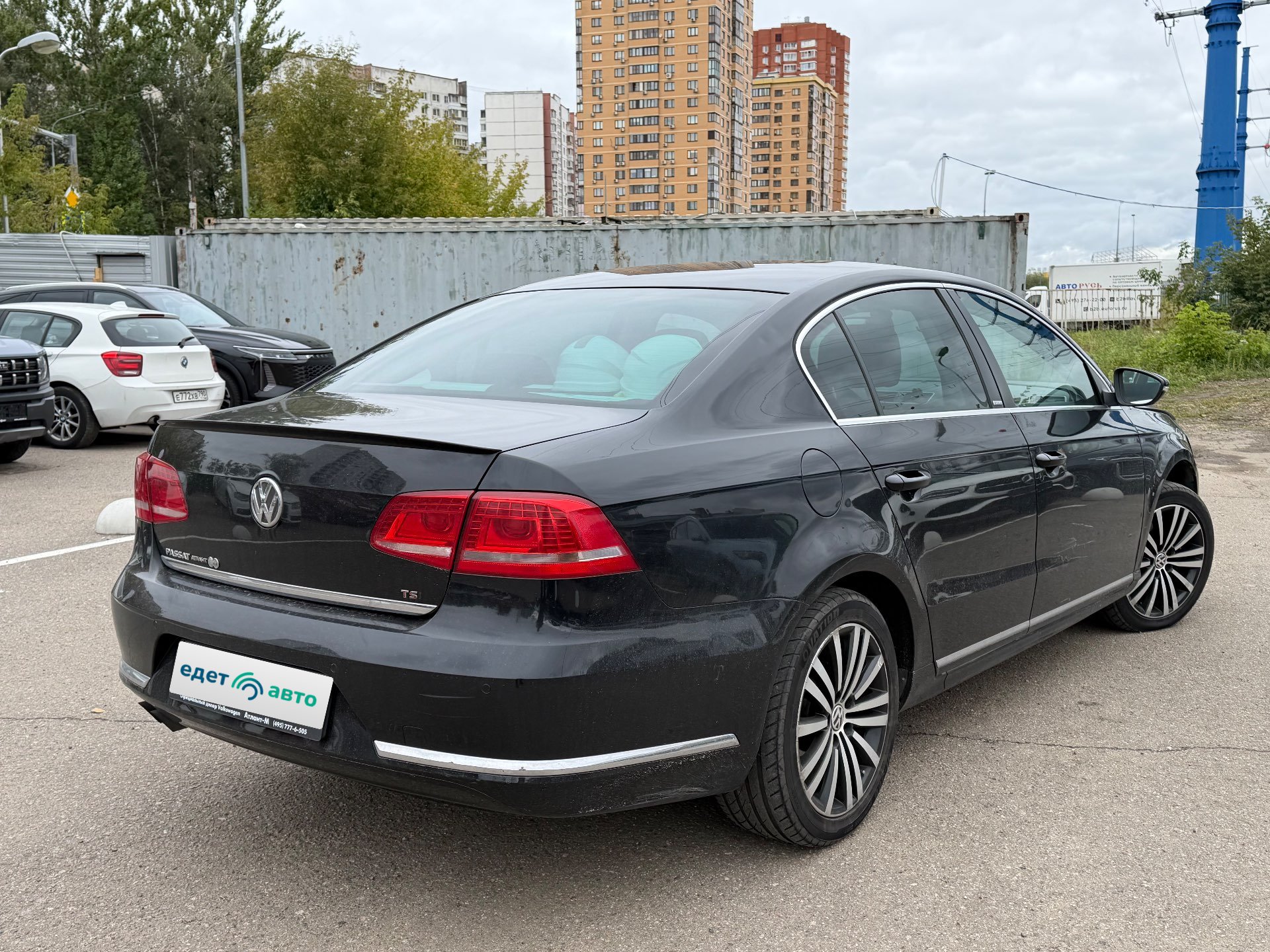 Volkswagen Passat, 2014 — Снаружи