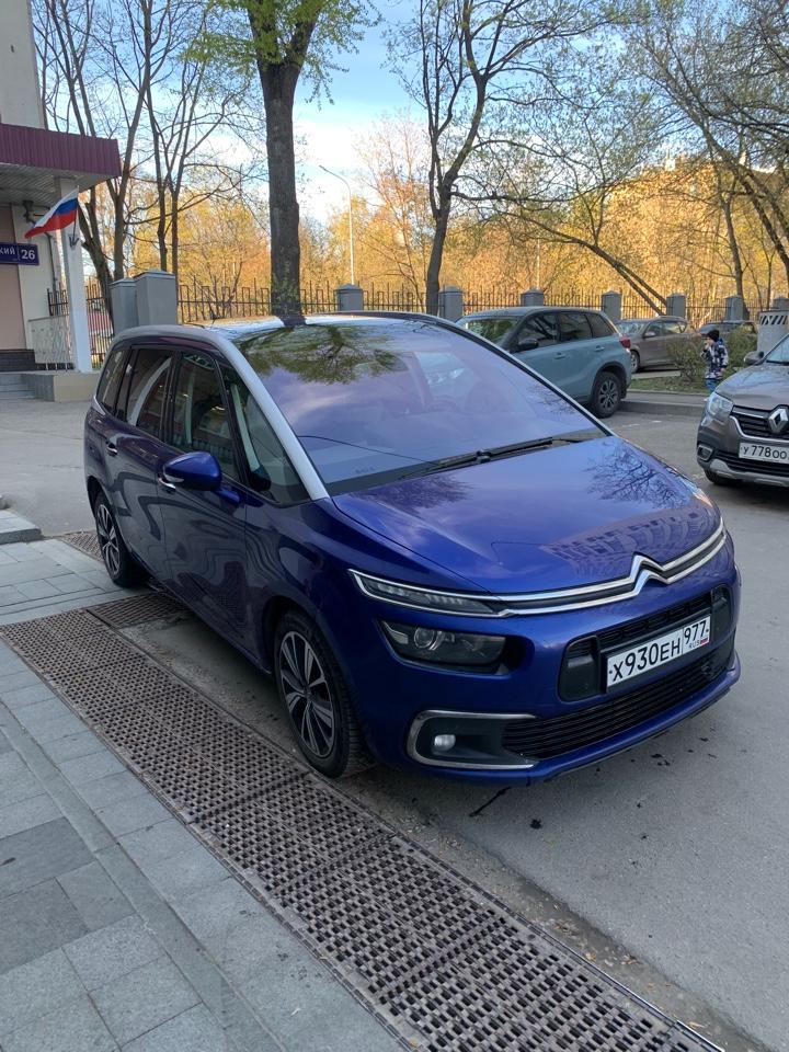 Citroen C4 PICASSO, 2017 — обложка